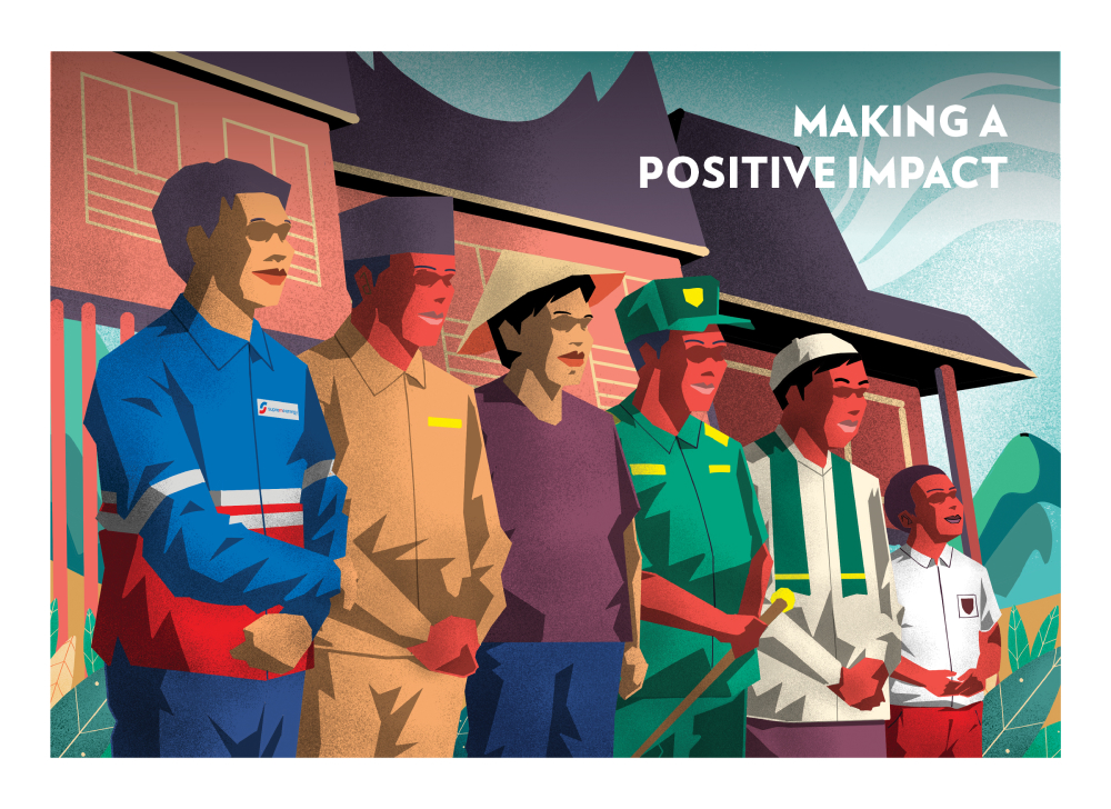 MAKING A POSITIVE IMPACT